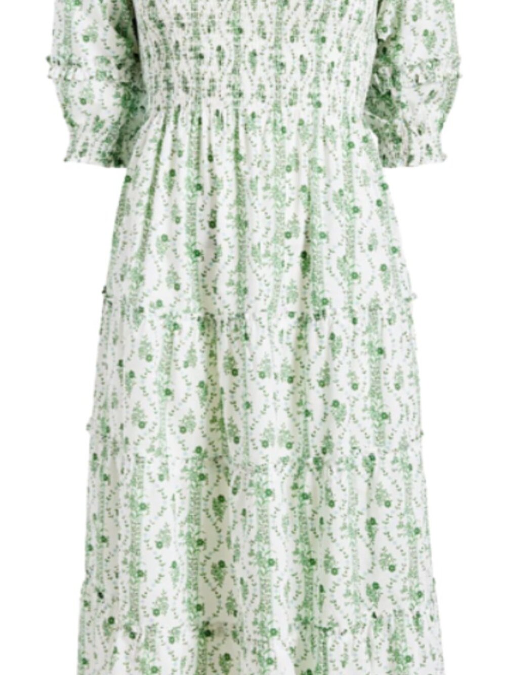 Hill House Nesli Nap Dress - Green Vine - Excellent Condition - Size XL - Picture 2 of 2